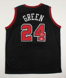 Javonte Green Signed Chicago Bulls Jersey (PSA) Ex Celtic Small Forward