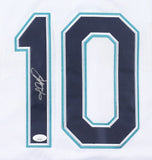 Jarred Kelenic Signed Seattle Mariners Custom Nike Style Jersey (JSA) Outfielder