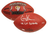 COOPER KUPP Autographed "SB LVI Champs" Super Bowl Champ Football FANATICS LE 56