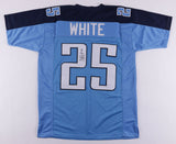 LenDale White Signed Titans Jersey (JSA COA) Tennessee Running Back (2006-2009)