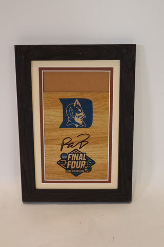 Paolo Banchero Duke University Final Four 2022 Autographed Piece of Court
