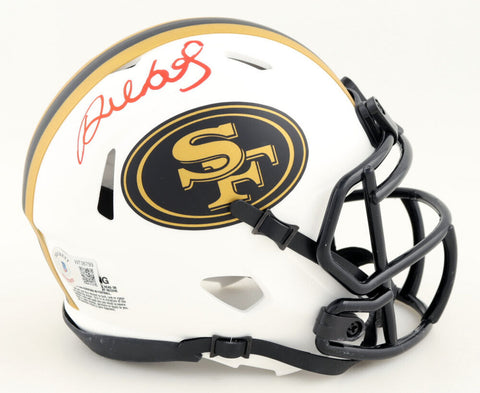 DEEBO SAMUEL SIGNED SAN FRANCISCO 49ERS LUNAR SPEED MINI HELMET BECKETT