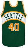 Shawn Kemp Signed Green Custom Basketball Jersey - (SCHWARTZ COA)