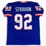 Michael Strahan Autographed SIGNED Jersey - Throwback - JSA Authentic