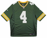 Packers Brett Favre Authentic Signed Green Nike Game Jersey BAS Witnessed