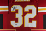 MARCUS ALLEN (Chiefs red TOWER) Signed Autographed Framed Jersey Beckett