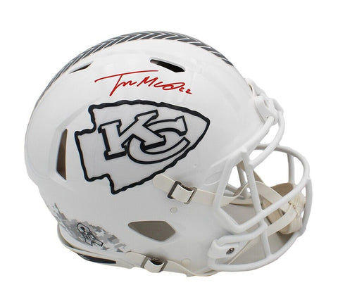 Trent McDuffie Signed Kansas City Chiefs Speed Authentic STS 3 Helmet