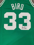 Larry Bird Autographed Boston Celtics Authentic Mitchell & Ness Jersey JSA COA