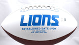 Sam LaPorta Autographed Detroit Lions Logo Football - Beckett W Hologram *Black