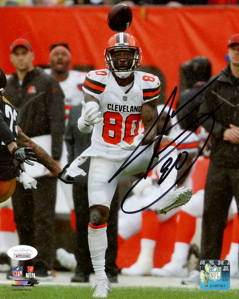 Jarvis Landry Autographed/Signed Cleveland Browns 8x10 Photo JSA 48303