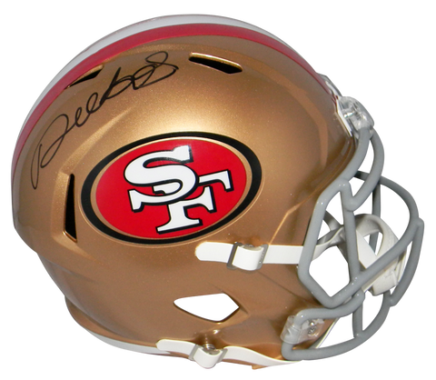 DEEBO SAMUEL AUTOGRAPHED SAN FRANCISCO 49ERS FULL SIZE SPEED HELMET BECKETT