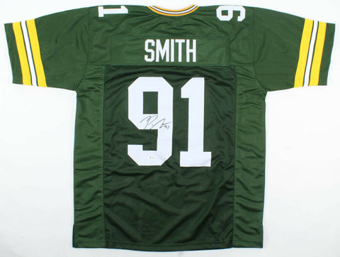 Preston Smith Signed Packers Jersey (Beckett COA) Green Bay Pro Bowl Linebacker