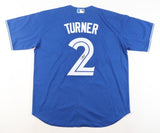 Justin Turner Signed Toronto Blue Jays Jersey (JSA COA) 2xAll Star 3rd Baseman