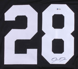 Josh Jacobs Signed Oakland Raiders Jersey (Beckett COA) Alabama Crimson Tide R.B