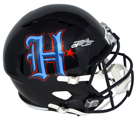 JOE MIXON AUTOGRAPHED HOUSTON TEXANS H-TOWN FULL SIZE SPEED HELMET BECKETT