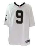 Drew Brees Autographed White Nike On Field Football Jersey Saints Beckett 178363