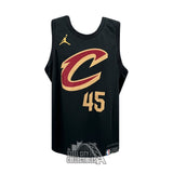 Donovan Mitchell Autographed Cleveland Black Jordan Basketball Jersey - Fanatics