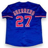 Vladimir Guerrero Sr. Autographed Signed Jersey - Royal - Beckett