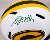 DAVANTE ADAMS AUTO PACKERS LUNAR ECLIPSE FULL SIZE HELMET BECKETT QR 193771