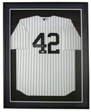 Mariano Rivera Signed Framed Yankees Nike Baseball Jersey Enter Sandman JSA