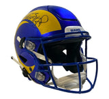 MATTHEW STAFFORD / COOPER KUPP Autographed Rams Speed Flex Helmet FANATICS