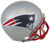 Patriots Tom Brady Authentic Signed Full Size Proline Helmet Tri Star #7718274