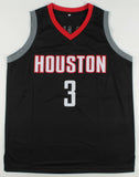 Steve Francis Signed Houston Rockets Black Jersey (JSA COA) 3xAll Star Guard