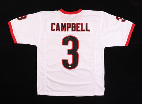 Tyson Campbell Signed Georgia Bulldog Jersey (JSA COA) 2021 2nd Rnd Pick Jaguars