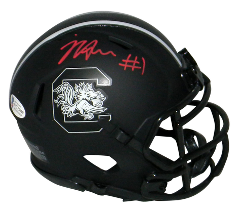 JAYCEE HORN SIGNED SOUTH CAROLINA GAMECOCKS ECLIPSE SPEED MINI HELMET BECKETT