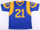 Nolan Cromwell Signed Los Angeles Rams Jersey (JSA) Super Bowl XXXI Champ Coach