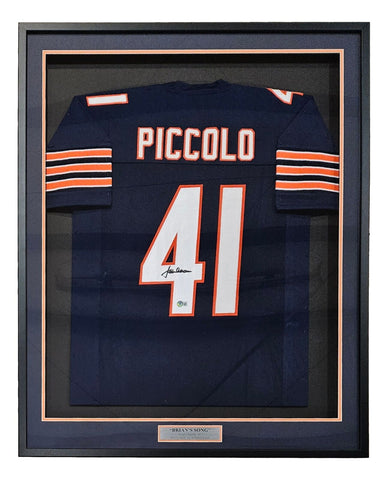 James Caan Signed Framed Custom Brian's Song Brian Piccolo Football Jersey BAS