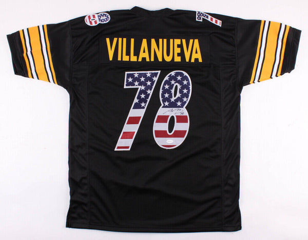 Steelers jersey villanueva sales