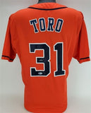 Abraham Toro Signed Houston Astros Jersey (Beckett COA) 3rd Baseman