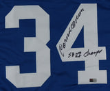 Cornell Green Signed Dallas Cowboys Jersey Inscribed SB VI Champs (TriStar Holo)