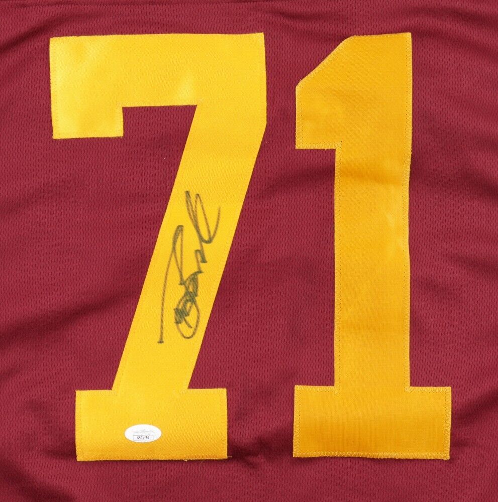 Tony Boselli Signed USC Trojans Jersey (JSA) 1995 #2 Overall Draft Pic ...