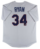 Rangers Nolan Ryan Authentic Signed White Nike Jersey Autographed BAS