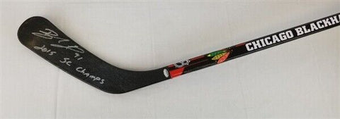 Brad Richards "2015 SC Champs" Signed 48" Chicago Blackhawks Logo Hockey Stick