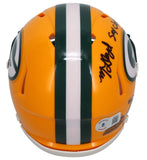 MarShawn Lloyd Autographed "Say Cheese" Packers Mini Helmet Beckett GDL LE 32/32