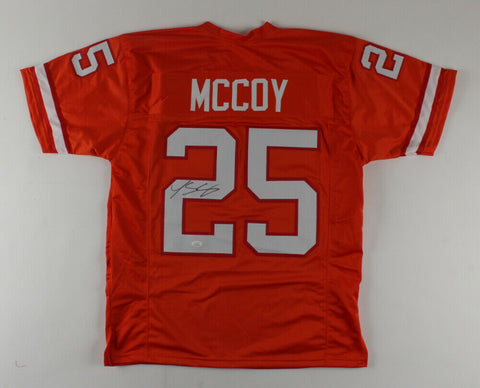 LeSean McCoy Signed Tampa Bay Buccaneers Jersey (JSA COA) Creamsicle Throwback