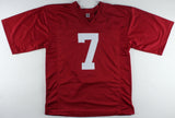 Jay Barker Signed Alabama Crimson Tide Jersey (Tri Star Holo) 1994 SEC P.O.Y. QB