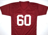 Chris Samuels Autographed Crimson College Style Jersey - Beckett W Hologram