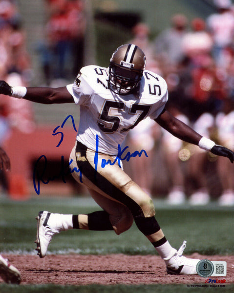 Rickey Jackson Autographed New Orleans Saints 8x10 Photo Beckett 47822