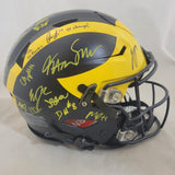 MICHIGAN WOLVERINES TEAM SIGNED SPEEDFLEX HELMET - JJ MCCARTHY BLAKE CORUM +MORE