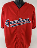 Steven Kwan Signed Cleveland Guardian Jersey (JSA COA) 2022 Gpld Glove Winner OF