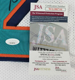 Sam Madison Signed Dolphins Jersey (JSA COA) Miami All Pro D.B. (1997-2005)