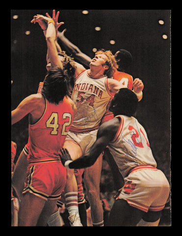 Kent Benson & Quinn Buckner Autographed 8x11 Magazine Photo Indiana SKU #238041