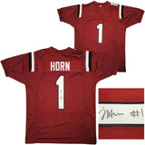 SOUTH CAROLINA JAYCEE HORN AUTOGRAPHED MAROON JERSEY BECKETT WITNESS 209364