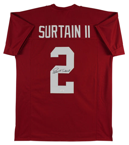 Alabama Patrick Surtain II Authentic Signed Maroon Pro Style Jersey JSA Witness