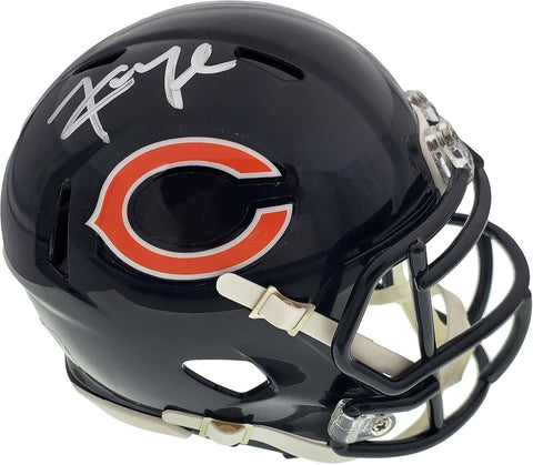 KHALIL MACK AUTOGRAPHED CHICAGO BEARS MINI HELMET BECKETT BAS STOCK #148626