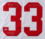 Roger Craig Signed 49ers Jersey (Beckett COA) 3xSuper Bowl Champ 4xPro Bowl R.B.